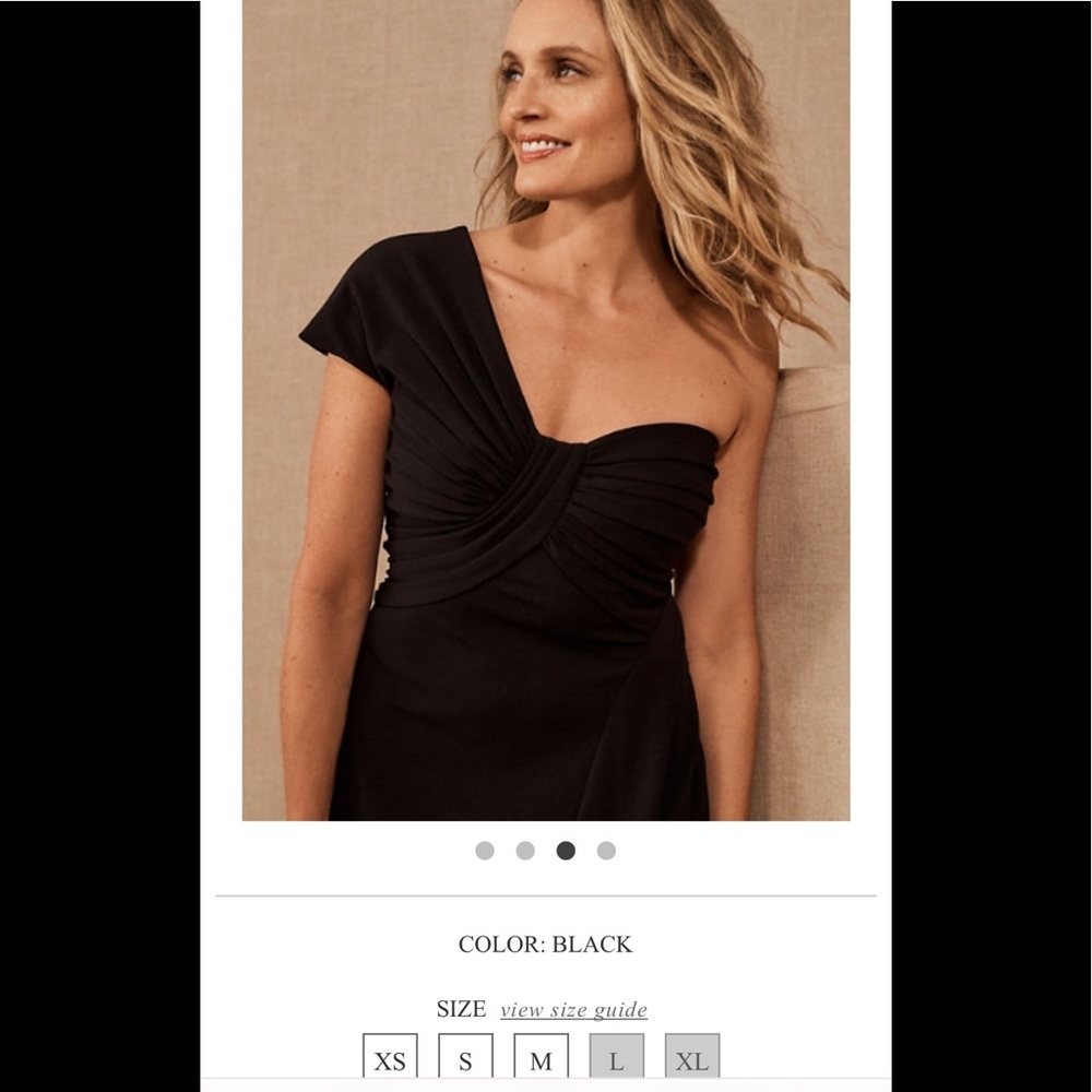 NWT Tadashi Shoji Callahan Dress Size XL Mother of the Bride Black - Picture 3 of 16